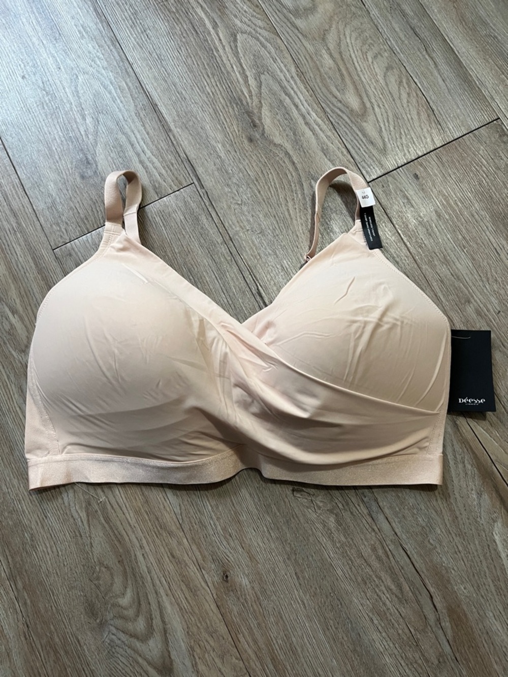 Deesse Lingerie Light Nude Seamless Wireless Bra
